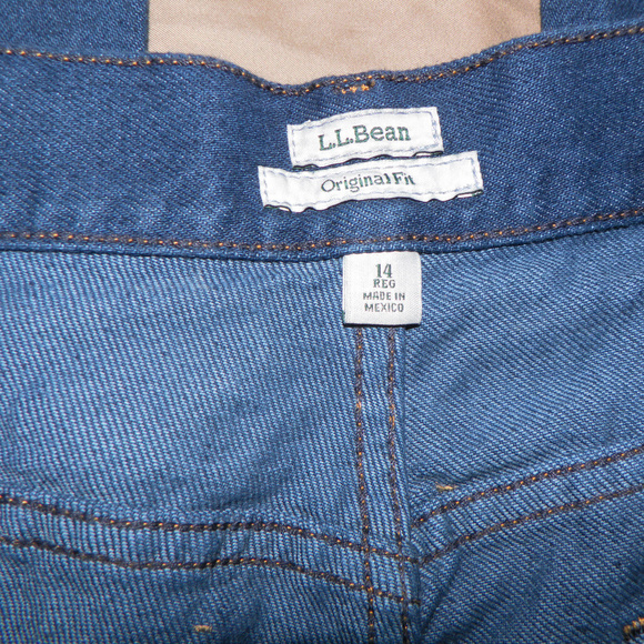 NWT LL Bean Original Fit Jeans - Picture 5 of 7